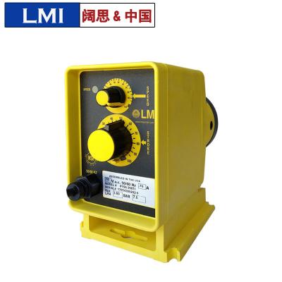 手動控制米頓羅電磁隔膜計量泵 LMI隔膜泵 沖程頻率調節包郵